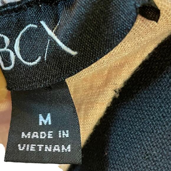 3/$15 Women's BCX Rose Light Pink Off the Shoulder Blouse Medium - Picture 7 of 8